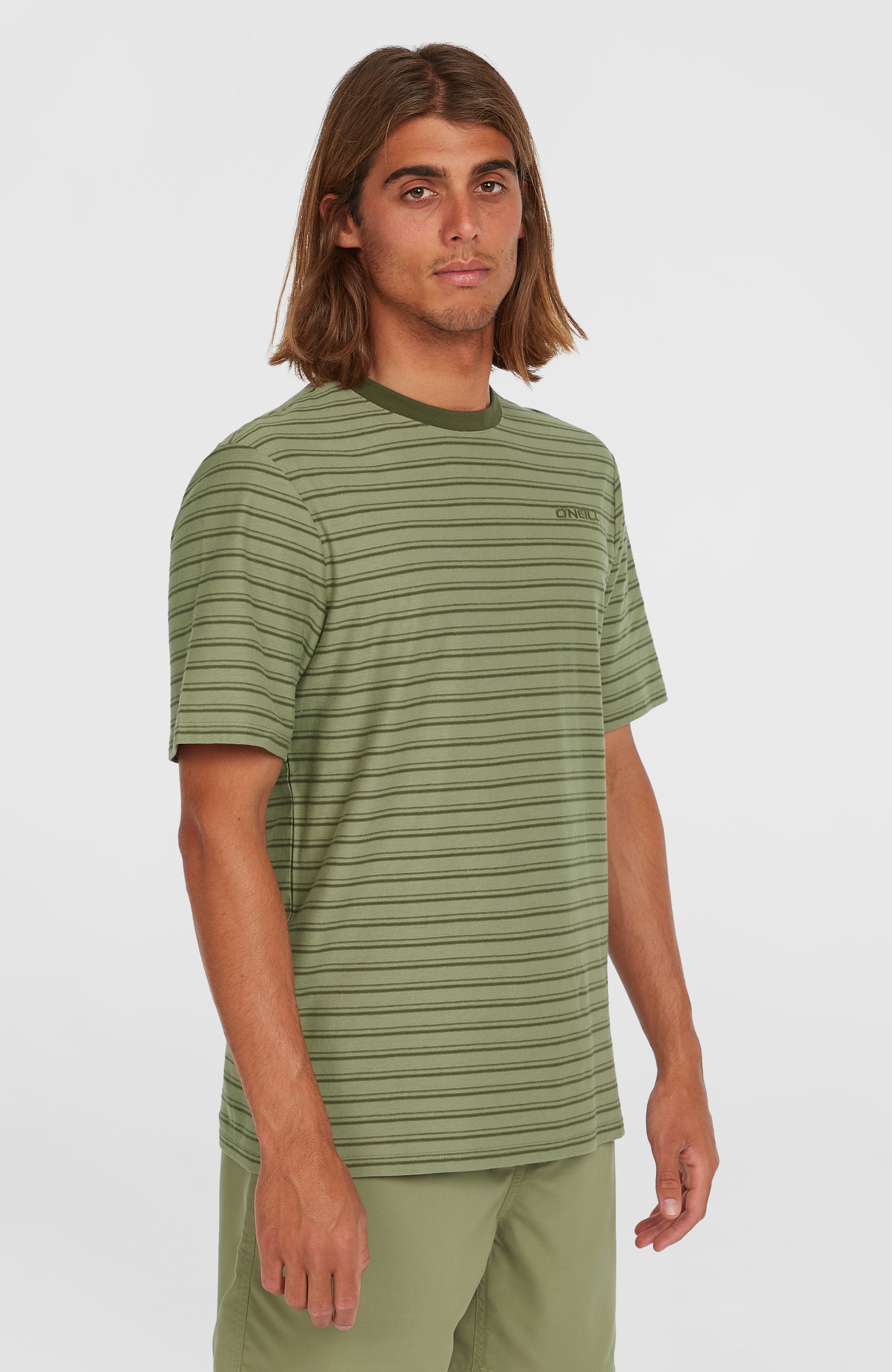 Yarn Stripe T-Shirt | Green Cali Tee Stripe – O'Neill