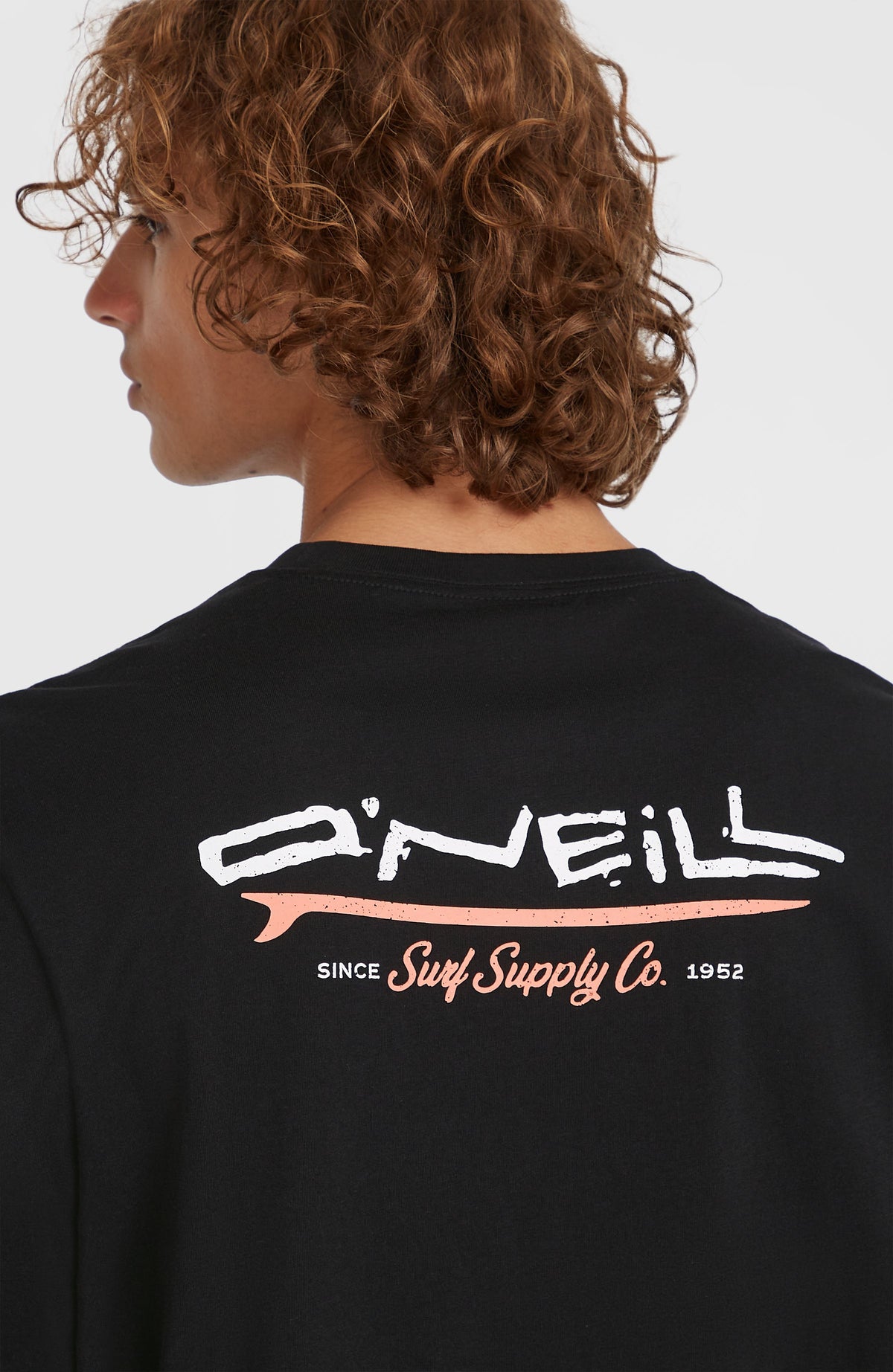 Retro Back Print T-Shirt | Black Out