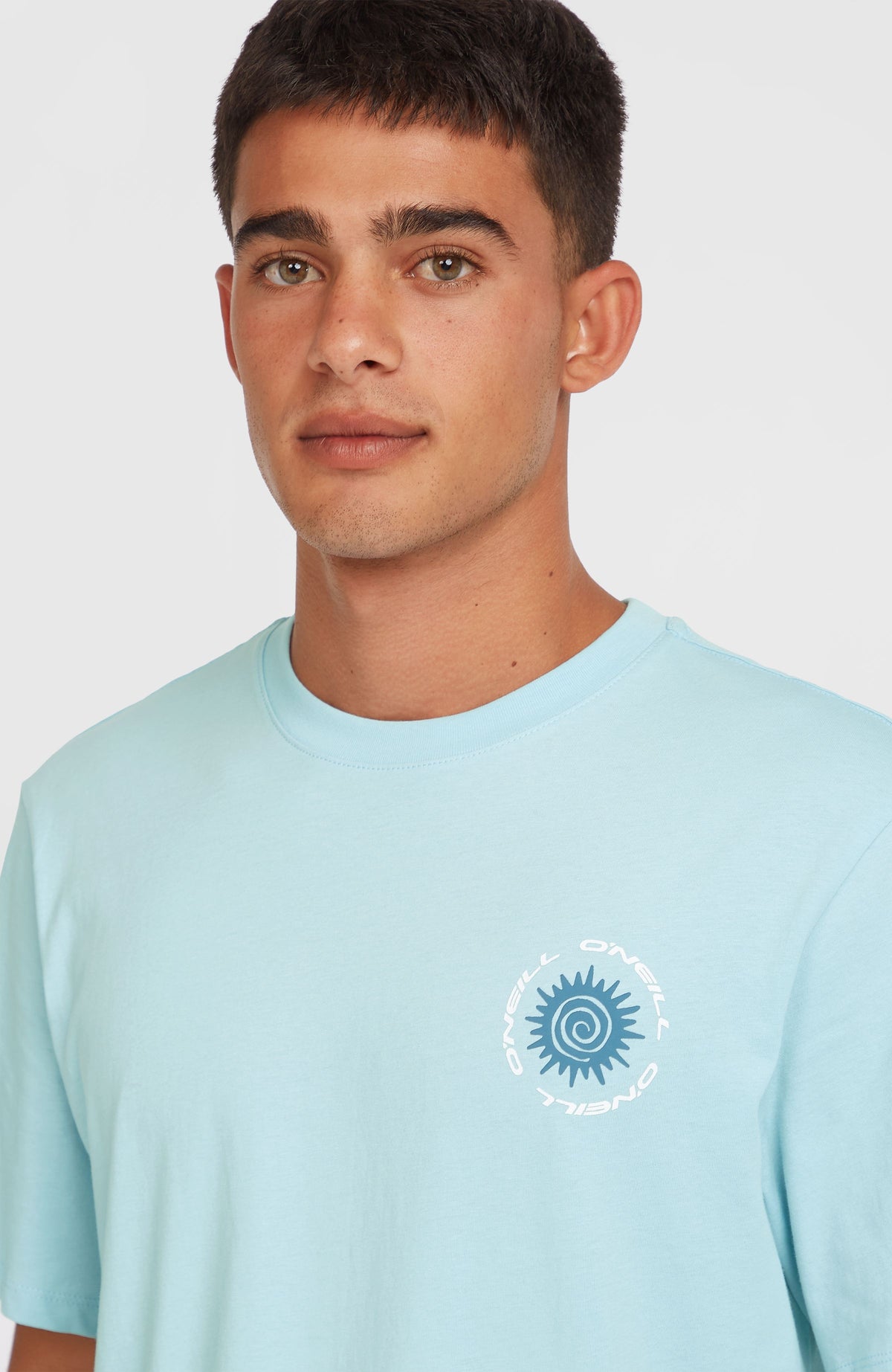 Chest Print T-Shirt | Morning Glory