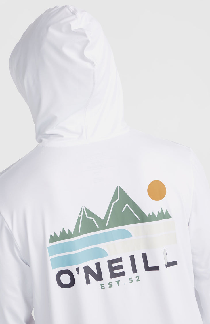 O'Neill TRVLR Series UPF Hooded Long-Sleeve T-Shirt | Snow White