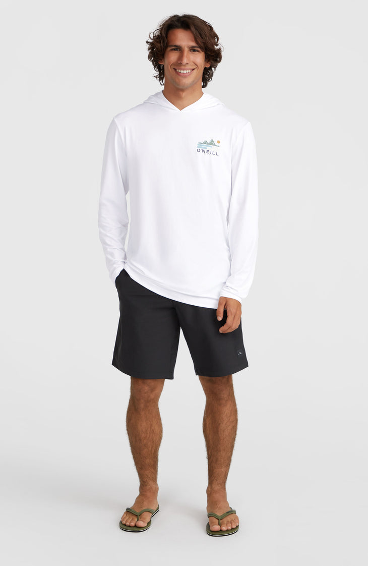 O'Neill TRVLR Series UPF Hooded Long-Sleeve T-Shirt | Snow White