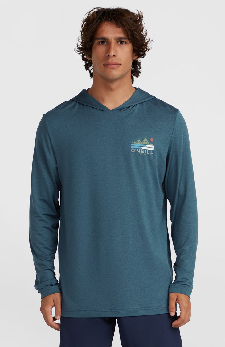 O'Neill TRVLR Series UPF Hooded Long-Sleeve T-Shirt | Midnight Navy