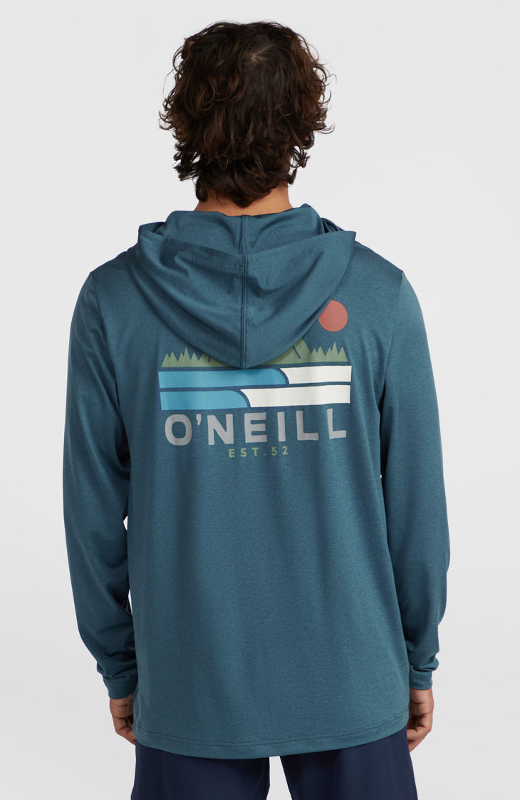 O'Neill TRVLR Series UPF Hooded Long-Sleeve T-Shirt | Midnight Navy
