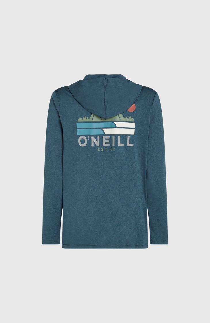 O'Neill TRVLR Series UPF Hooded Long-Sleeve T-Shirt | Midnight Navy