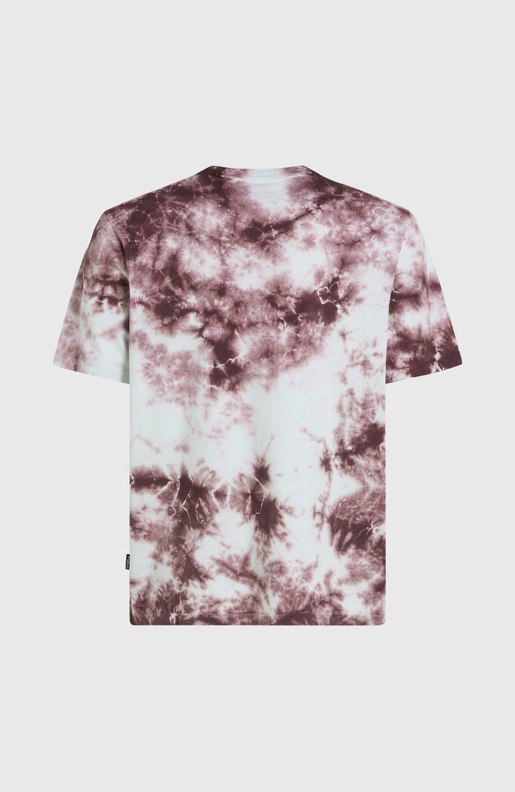 Tie Dye Graphic T-Shirt | Purple Tie Dye Print