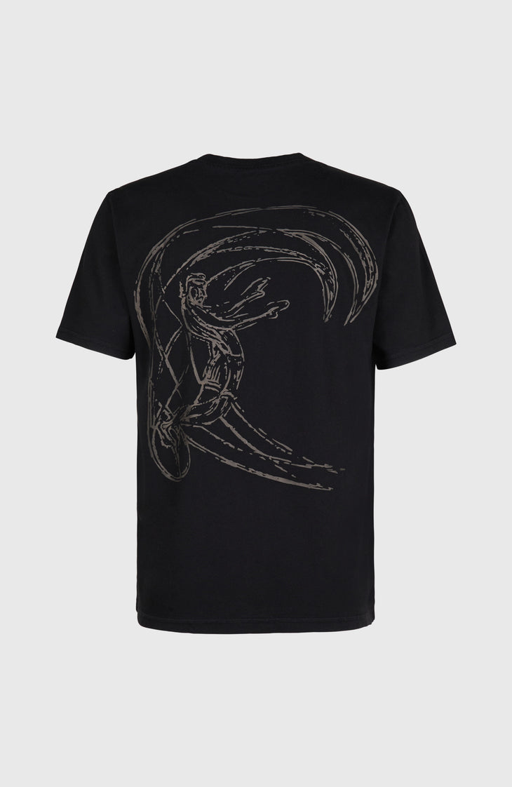 O'Riginals Back-Print T-Shirt | Black Out