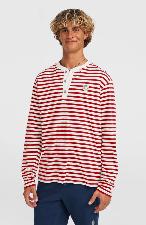 O'Riginals Long-Sleeve T-Shirt | White/Red Originals Stripe
