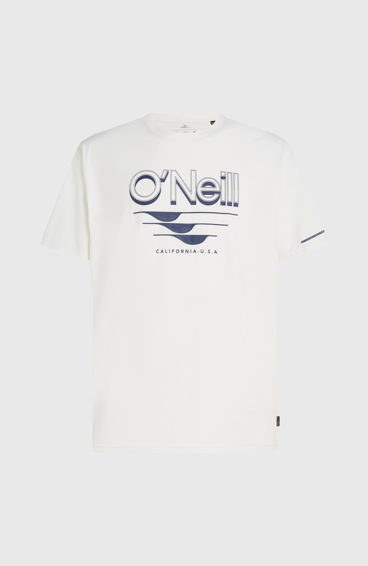 O'Neill Hybrid UPF 50+ Polygiene Graphic T-Shirt | Snow White