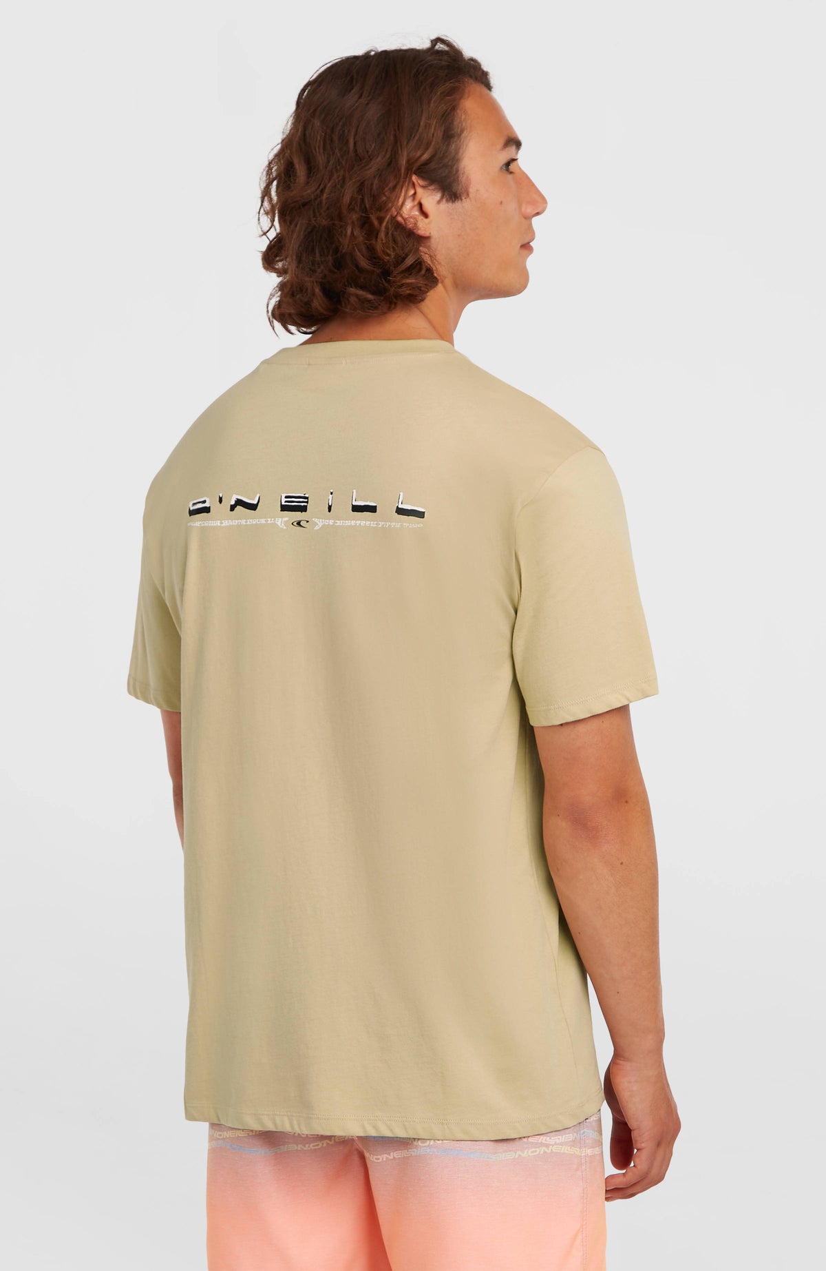 O’Neill Retro Back Print T-Shirt | Cocoa Sand