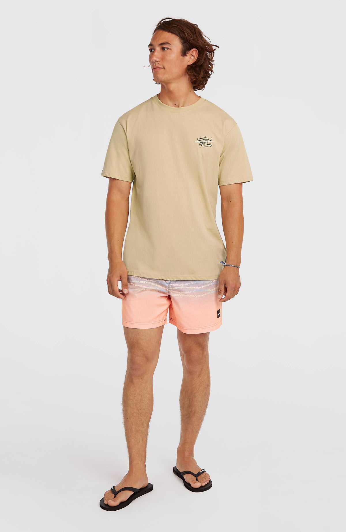 O’Neill Retro Back Print T-Shirt | Cocoa Sand