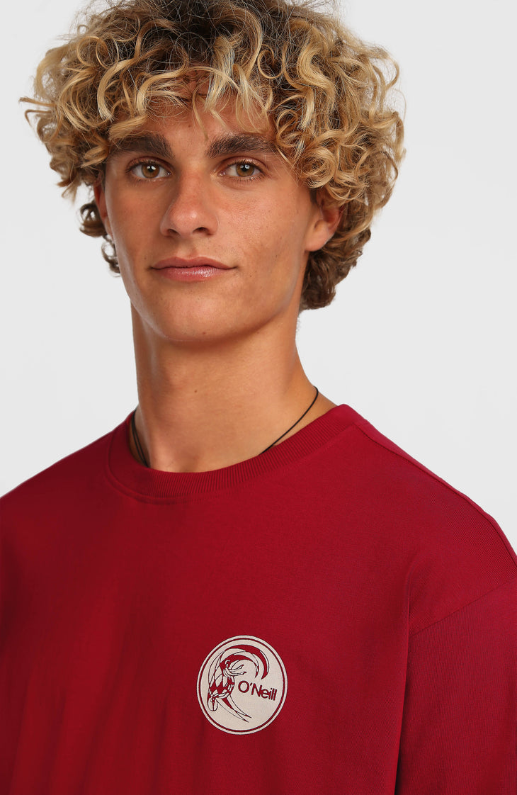 O'Riginals Surf Shop T-Shirt | Midnight Poppy