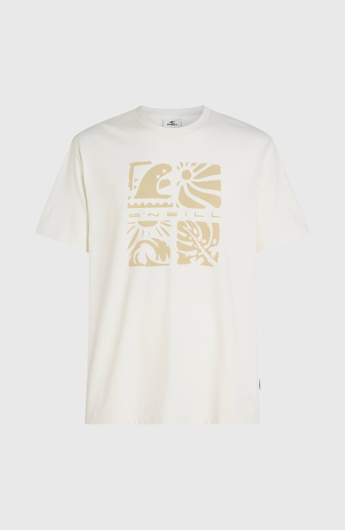 O’Neill Melange Front Print T-Shirt | Snow White