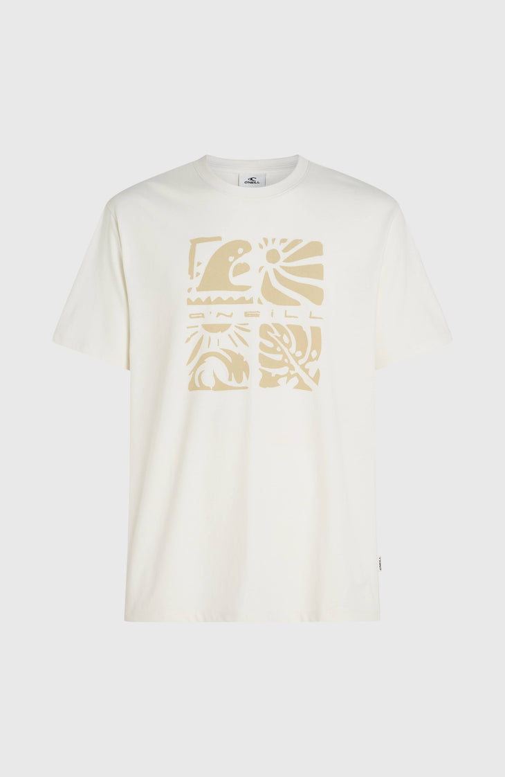 O’Neill Melange Front Print T-Shirt | Snow White