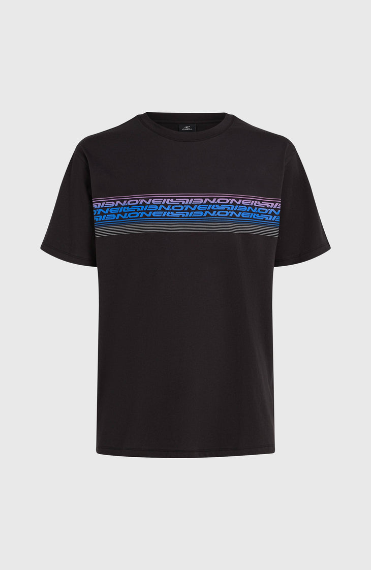 O’Neill Logo Stripe T-Shirt | Black Out