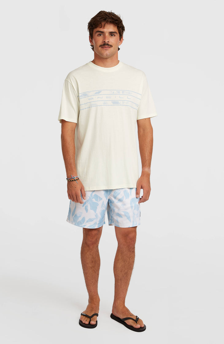 O’Neill Flower Stripe T-Shirt | Snow White