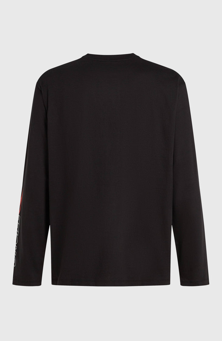 Essentials 90s Logo Long-Sleeve T-Shirt | Black Out
