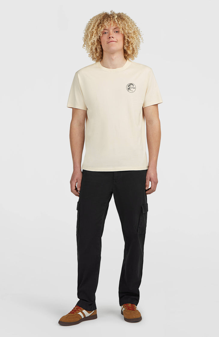 O'Riginals Back-Print T-Shirt | Linen White