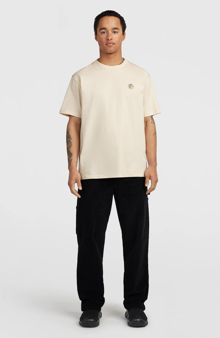 O'Riginals Badge T-Shirt | Linen White