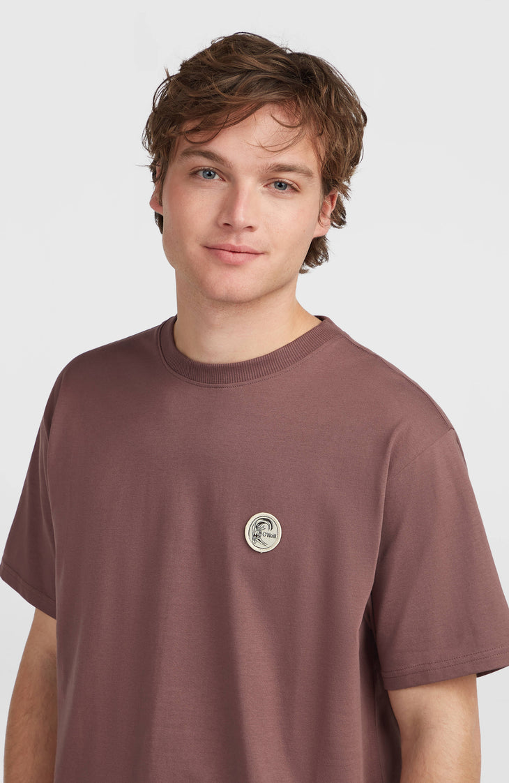 O'Riginals Badge T-Shirt | Purple Gray