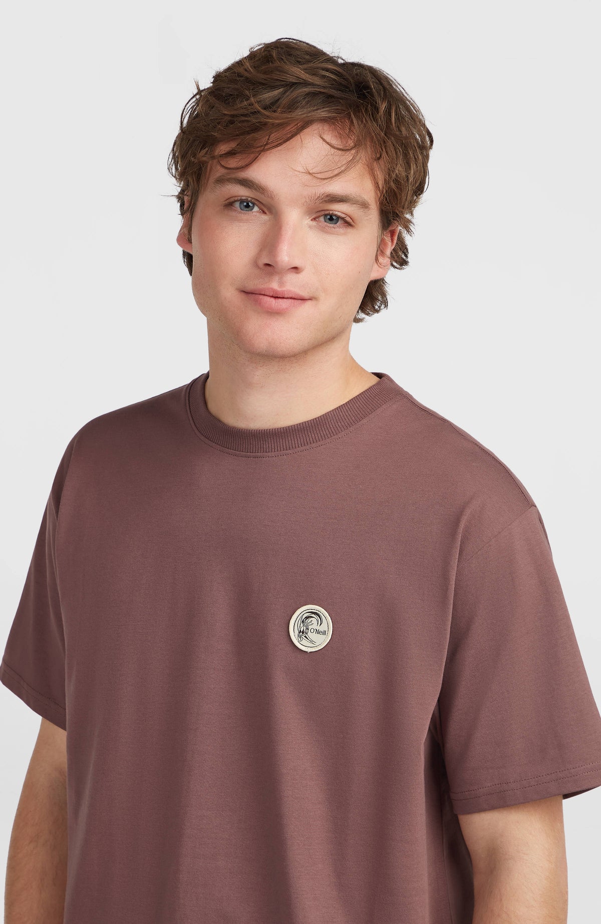 O'Riginals Badge T-Shirt | Purple Gray