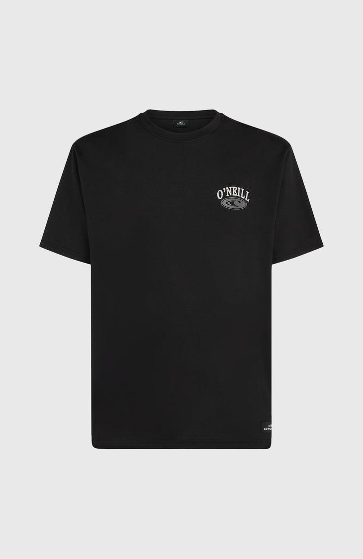 Muir Chest Print T-Shirt | Black Out