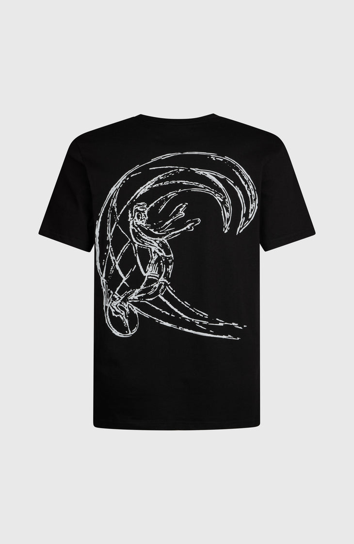 O'Riginals Back-Print T-Shirt | Black Out