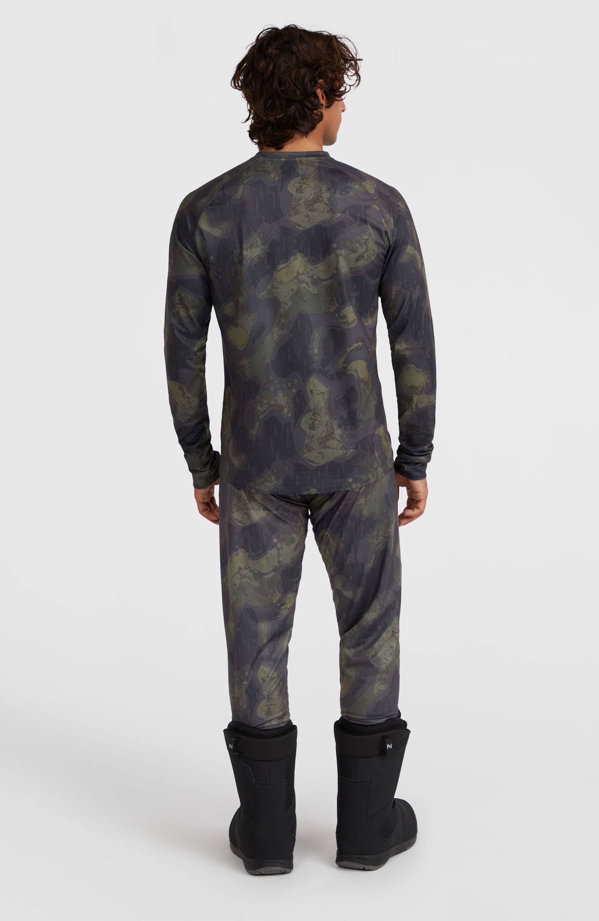 Baselayer Top | Black Night Camo