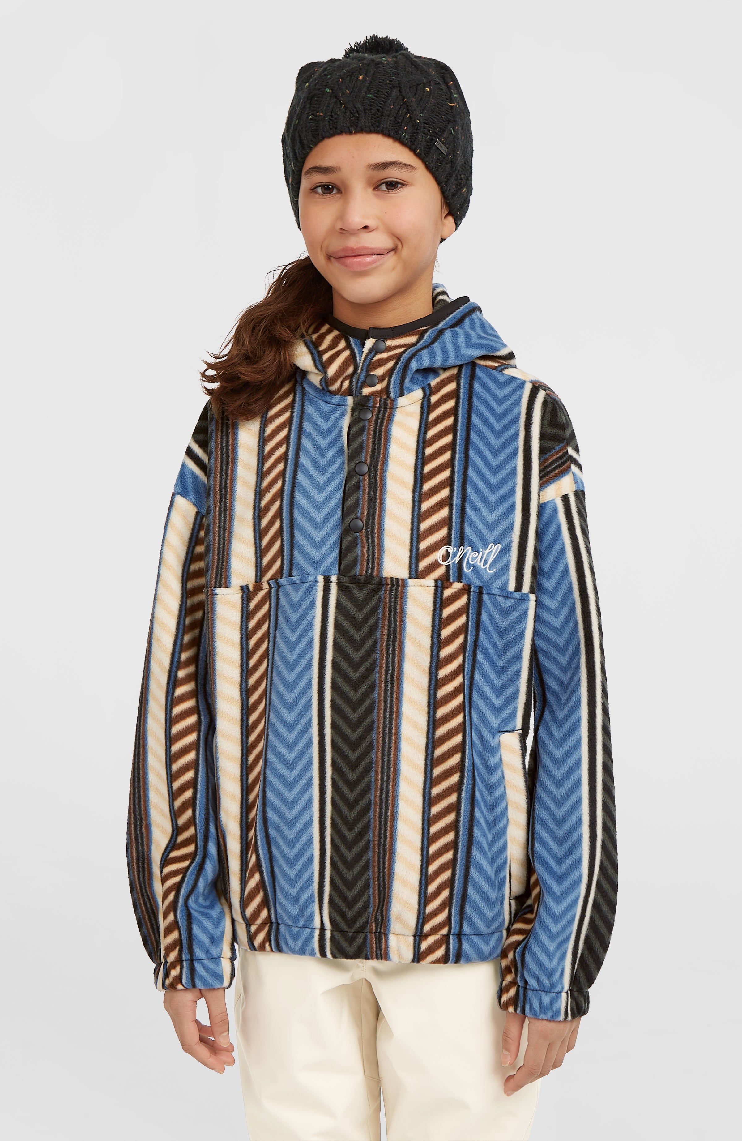 Superfleece Half-Zip Hoodie | Blue Vintage O'Neill Stripe – O'Neill