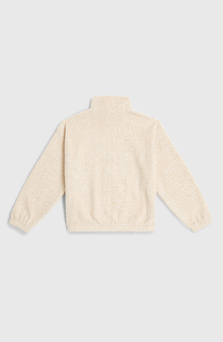 High-Pile Full-Zip Fleece | Macaron Animalica