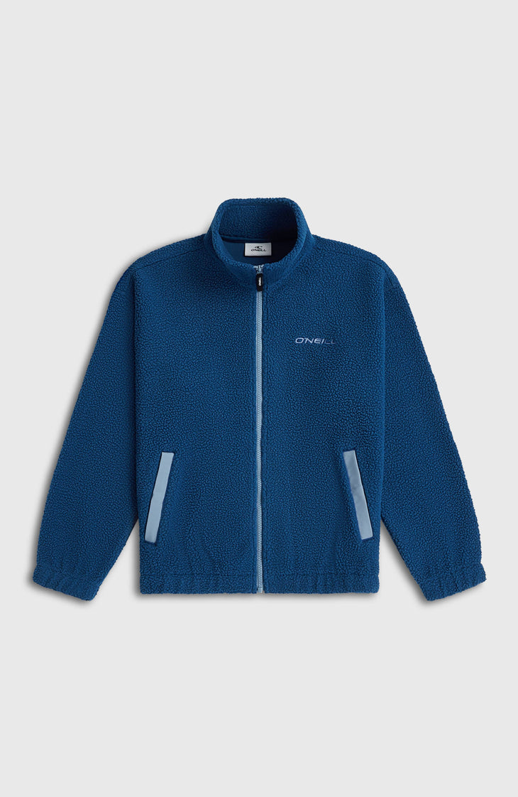 High-Pile Full-Zip Fleece | Regal Blue