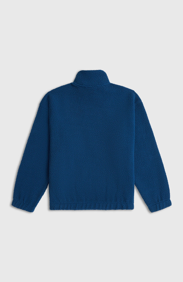High-Pile Full-Zip Fleece | Regal Blue