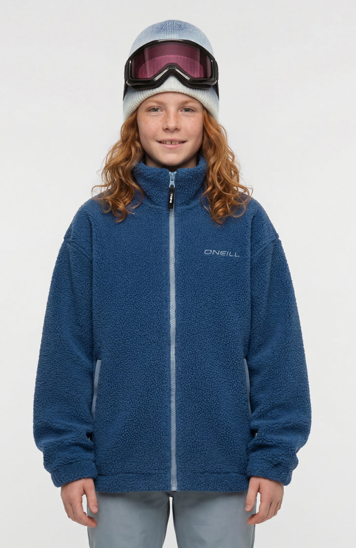 High-Pile Full-Zip Fleece | Regal Blue