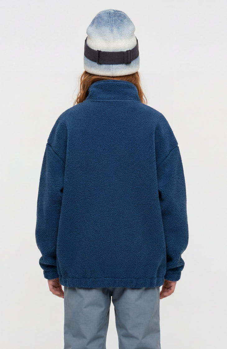 High-Pile Full-Zip Fleece | Regal Blue