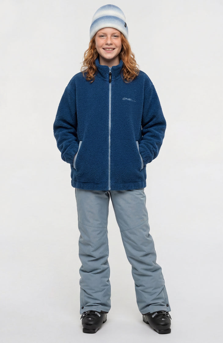 High-Pile Full-Zip Fleece | Regal Blue