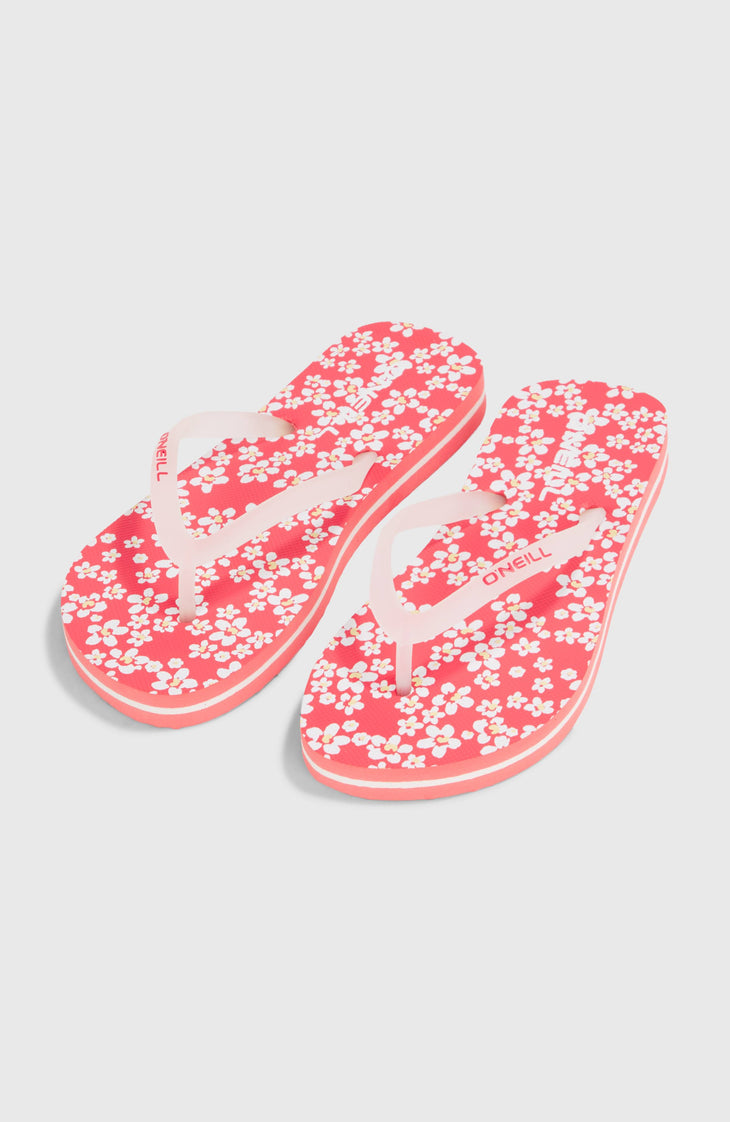 Profile Graphic Sandals | Pink Milliflower