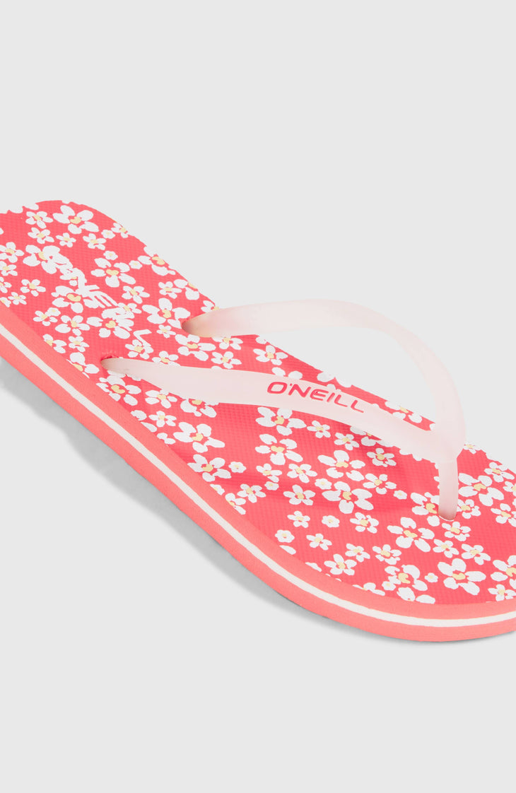 Profile Graphic Sandals | Pink Milliflower