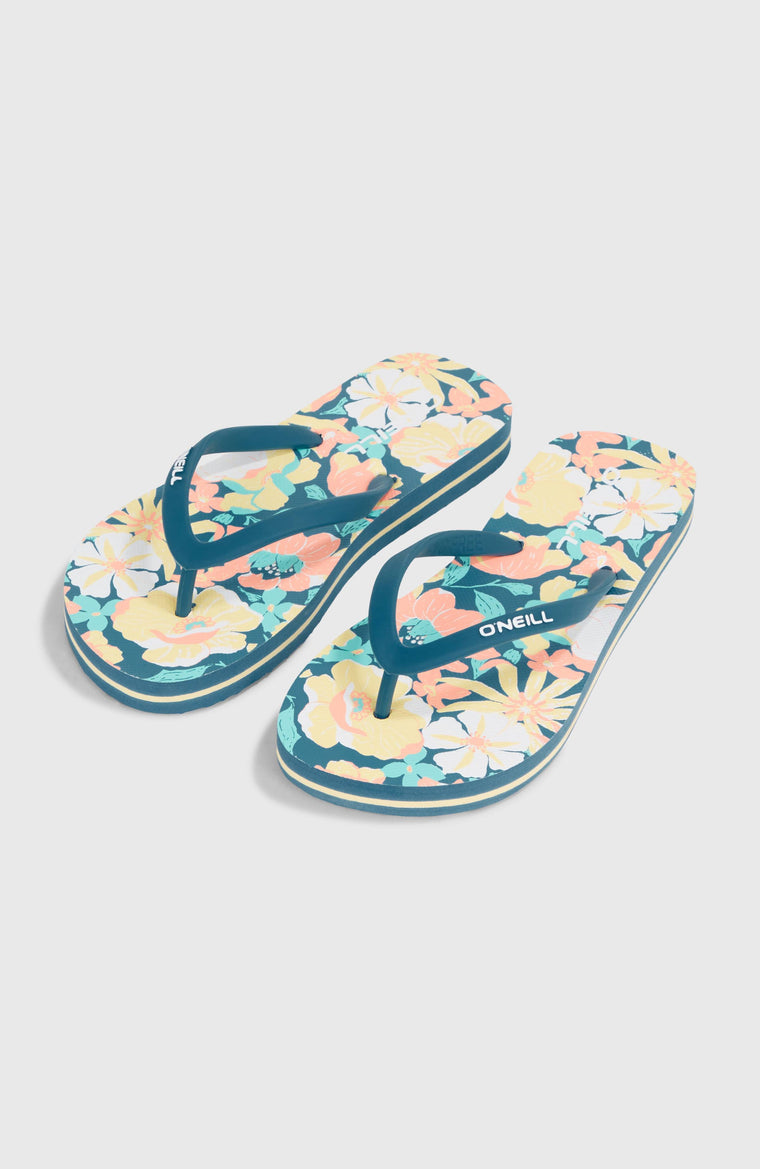 Profile Graphic Sandals | Blue Santa Monica Profile Graphic Sandals | Blue Santa Monica