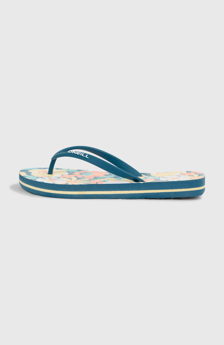 Profile Graphic Sandals | Blue Santa Monica