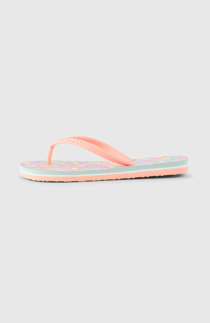 Profile Graphic Sandals | Green Wmns Tropicana
