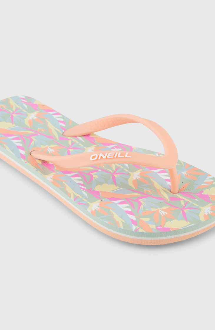Profile Graphic Sandals | Green Wmns Tropicana