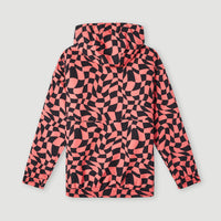 Ridge Anorak Jacket | Pink Checkboard