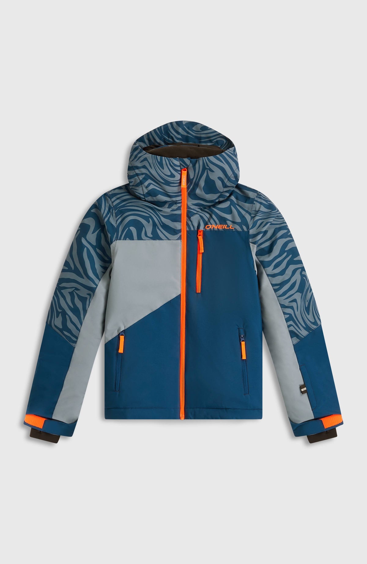 FWC'Cruz Triple Snow Jacket | Blue Swirl Zebra