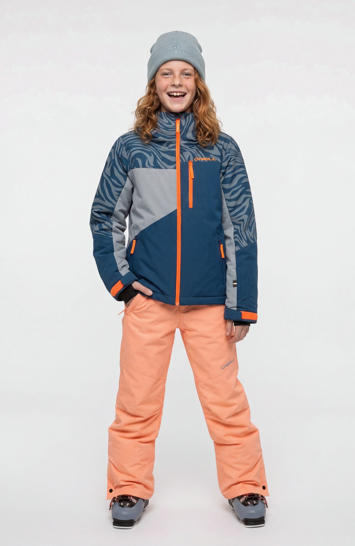 FWC'Cruz Triple Snow Jacket | Blue Swirl Zebra
