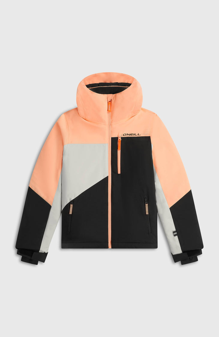 FWC'Cruz Triple Snow Jacket | Funky Peach Colour Block