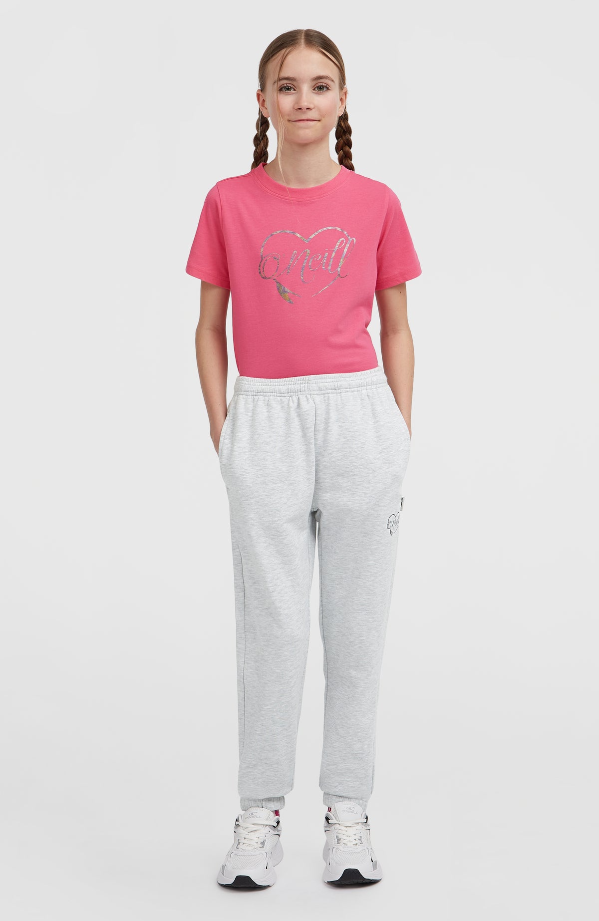 Essentials Sweatpants | White Melange
