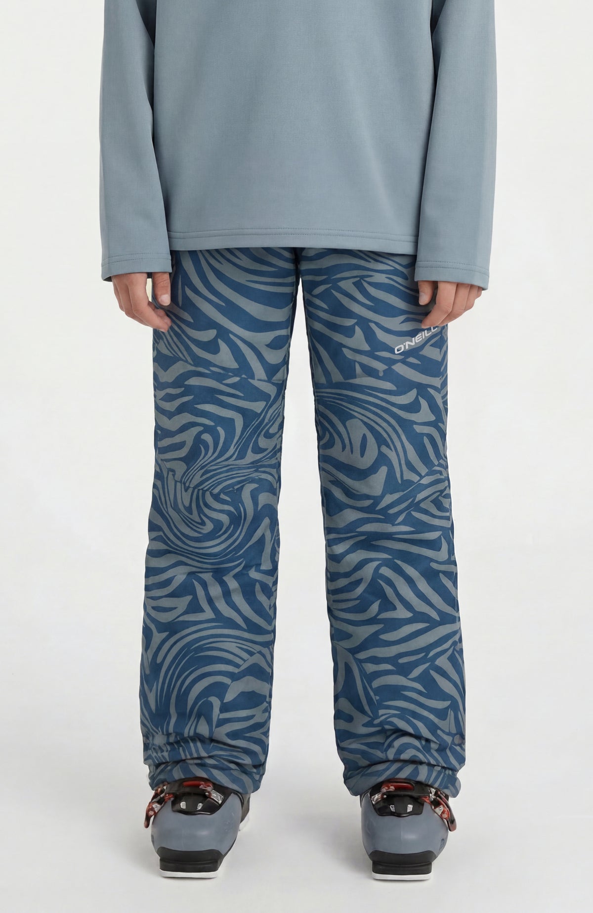 FWC'Cruz Snow Pants | Blue Swirl Zebra