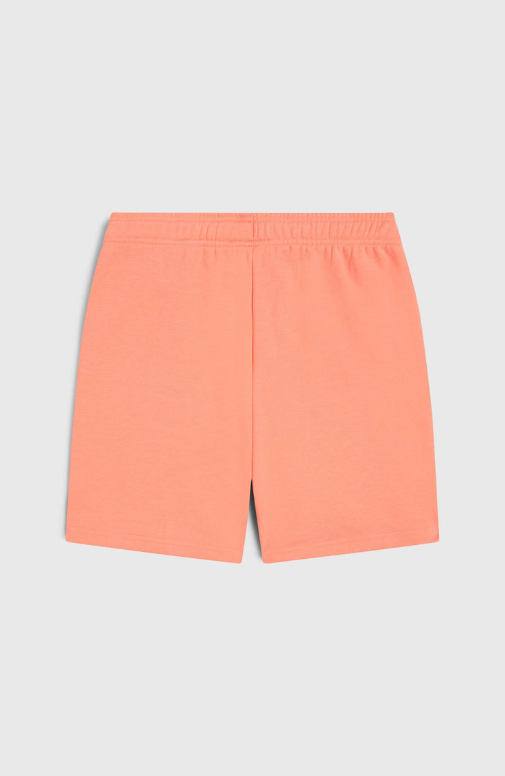 Heart Sweatshorts | Coral Pink