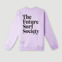 Future Surf Society Sweatshirt | Purple Rose
