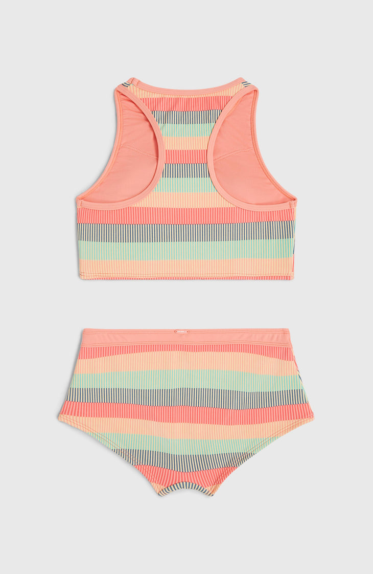 Cali Holiday Bikini Set | Stipple Stripe