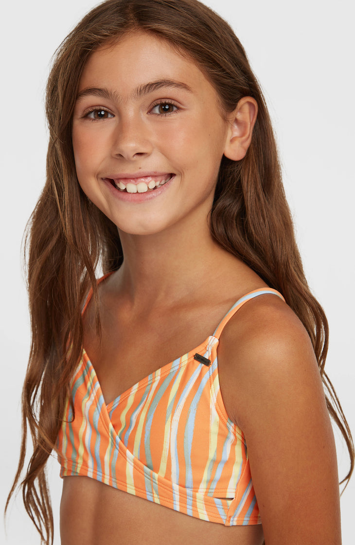 Essentials Baay Bikini Set | Funky Peach Swirly